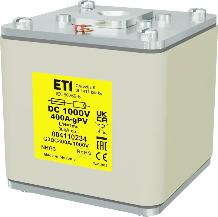 Vaizdas NHG3 gPV 400A/1000V DC