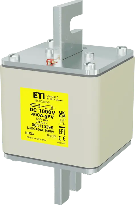 Vaizdas NHS3 gPV 400A/1000V DC