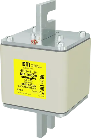 Vaizdas NHS3 gPV 400A/1000V DC