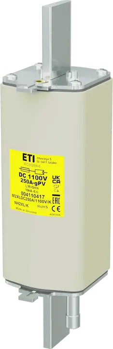 Vaizdas NH2XL/K gPV 250A/1100V DC
