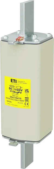 Vaizdas NH2XL gPV 315A/1100V DC