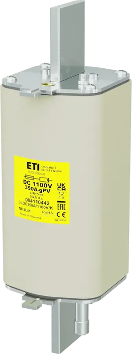 Vaizdas NH3L/K gPV 350A/1100V DC