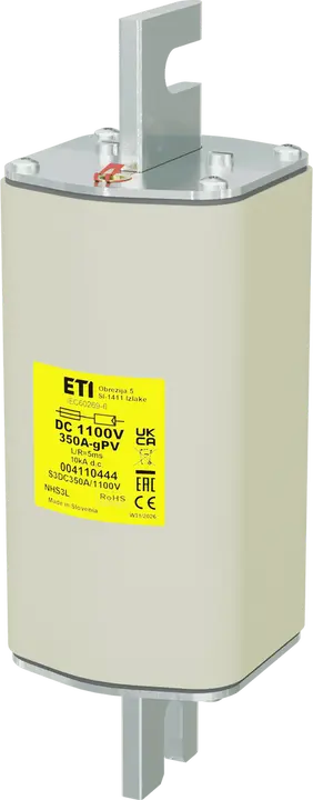 Vaizdas NHS3L gPV 350A/1100V DC