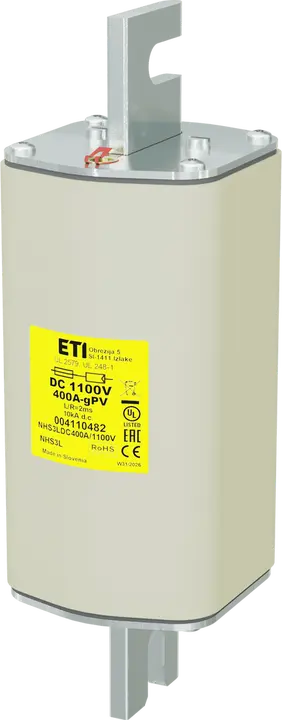 Vaizdas NHS3L gPV 400A/1100V DC UL