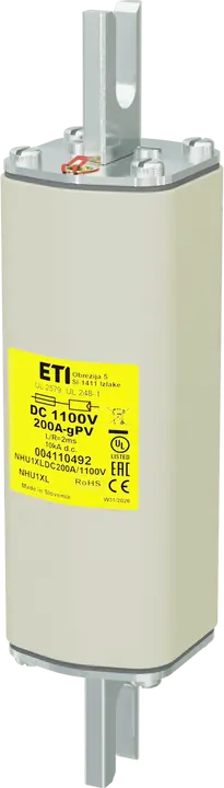 Vaizdas NHU1XL gPV 200A/1100V DC UL