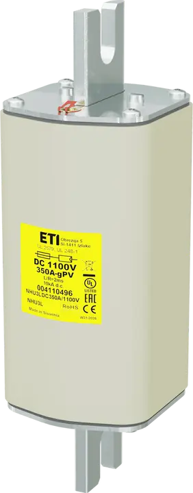 Vaizdas NHU3L gPV 350A/1100V DC UL