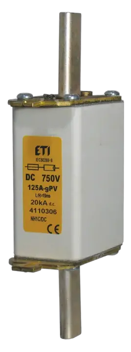 Vaizdas NH1C gR 50A/750V DC