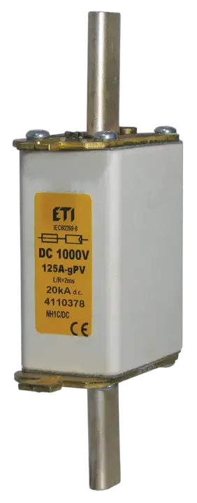 Vaizdas NH0 gR 50A/1000V DC