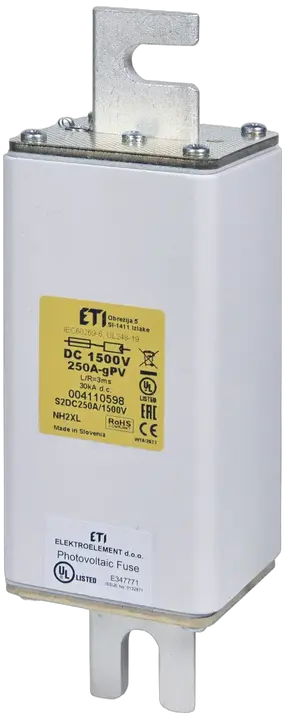 Vaizdas NHU2XL gPV 250A/1500V DC UL
