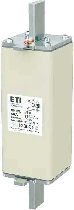 Vaizdas NH1XL gBat 50A/1500V DC