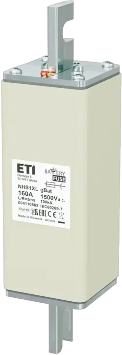 Vaizdas NHS1XL gBat 160A/1500V DC