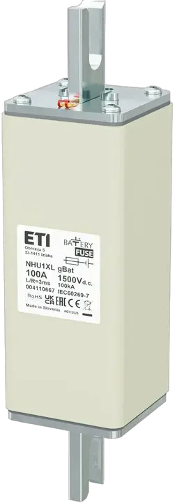 Vaizdas NHU1XL gBat 100A/1500V DC