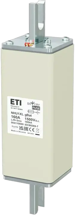 Vaizdas NHU1XL gBat 160A/1500V DC