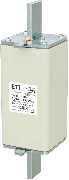 Vaizdas NH2XL gBat 200A/1500V DC