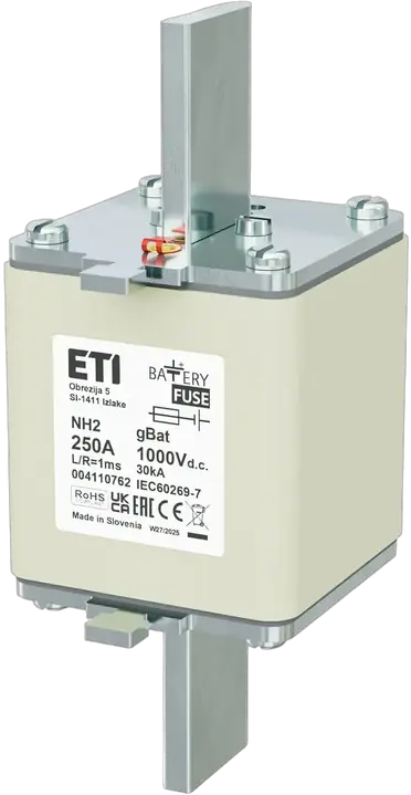 Vaizdas NH2 gBat 250A/1000V DC