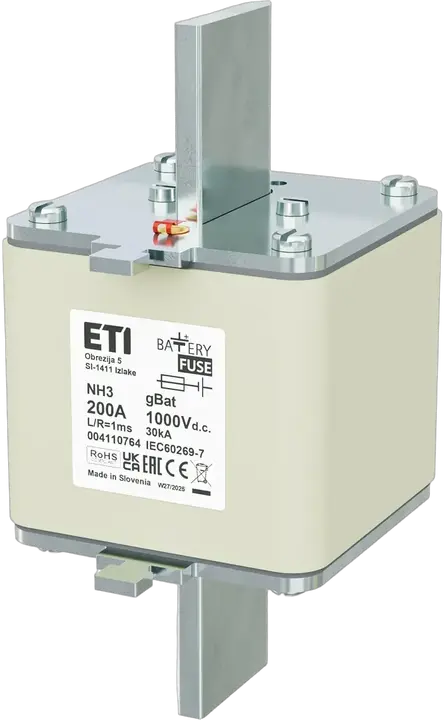 Vaizdas NH3 gBat 200A/1000V DC