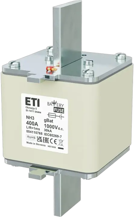 Vaizdas NH3 gBat 400A/1000V DC