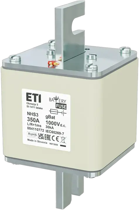 Vaizdas NHS3 gBat 350A/1000V DC