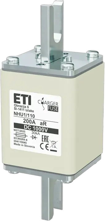 Vaizdas NHU1/110 aR 200A/1000V DC