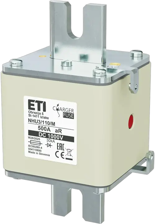 Vaizdas NHU3/110/M aR 500A/1000V DC