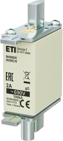 Vaizdas NH000/K gG 2A/690V