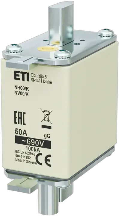 Vaizdas NH00/K gG 50A/690V