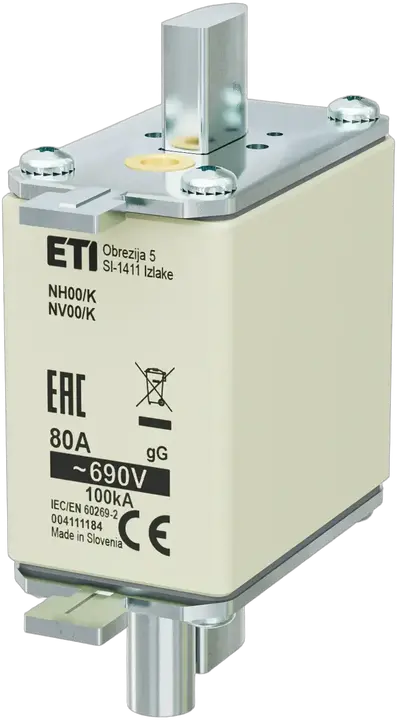 Vaizdas NH00/K gG 80A/690V