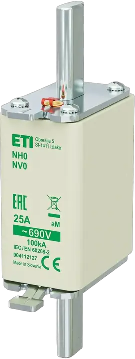 Vaizdas NH0 aM 25A/690V