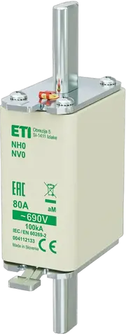 NH0 aM 80A/690V
