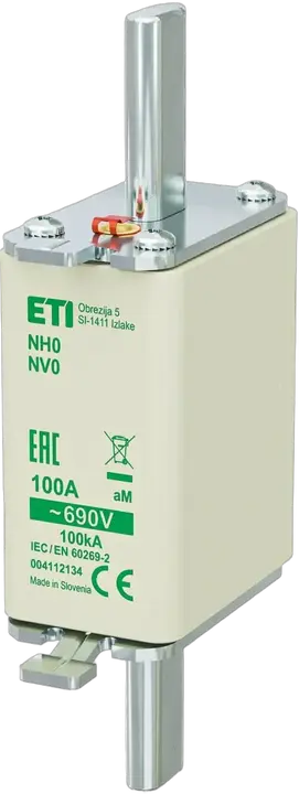 Vaizdas NH0 aM 100A/690V