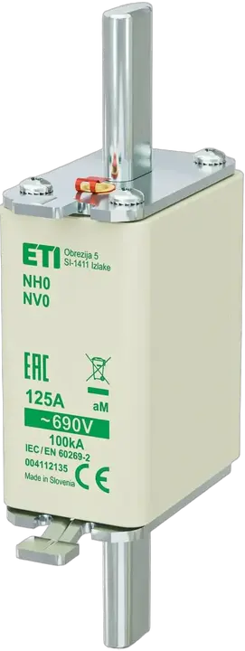 Vaizdas NH0 aM 125A/690V