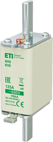 Vaizdas NH0 aM 125A/690V