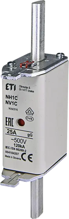 Vaizdas *NH1C gG 40A/500V korr.
