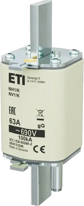 Vaizdas NH1/K gG 63A/690V