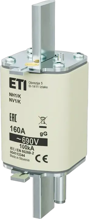 Vaizdas NH1/K gG 160A/690V