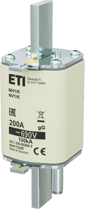 Vaizdas NH1/K gG 200A/690V