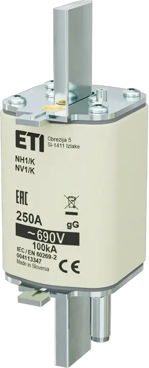 Vaizdas NH1/K gG 250A/690V