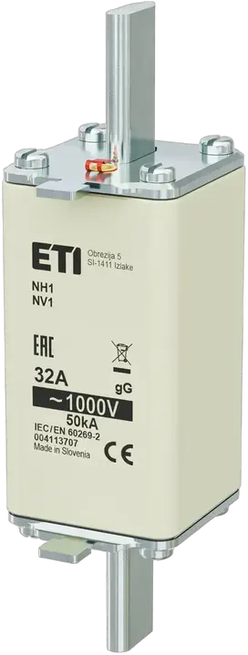 Vaizdas NH1/85 gG 32A/1000V
