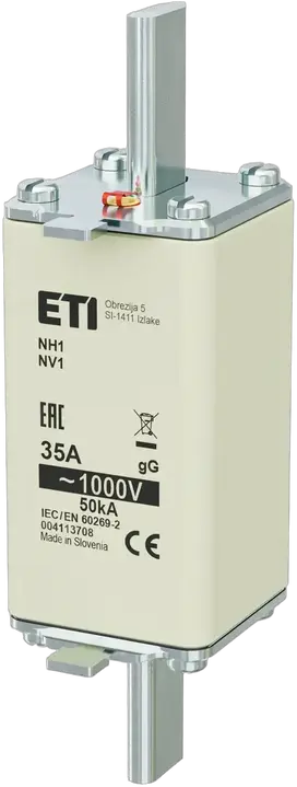 Vaizdas NH1/85 gG 35A/1000V