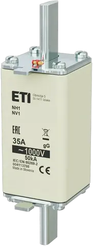 Vaizdas NH1/85 gG 35A/1000V