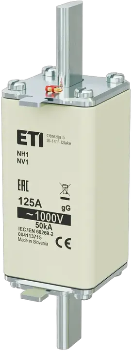 Vaizdas NH1/85 gG 125A/1000V