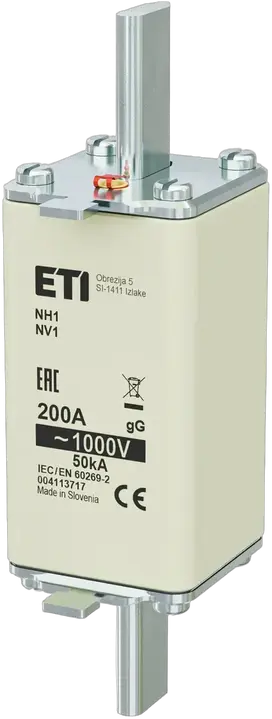 Vaizdas NH1/85 gG 200A/1000V