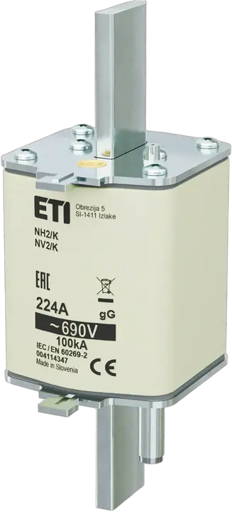 Vaizdas NH2/K gG 224A/690V