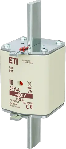 Vaizdas NH2 gTr 91A/400V/63kVA