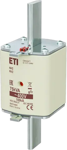 Vaizdas NH2 gTr 108A/400V/75kVA
