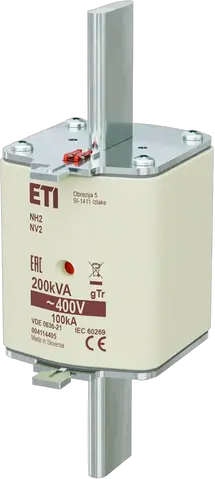 Vaizdas NH2 gTr 289A/400V/200kVA