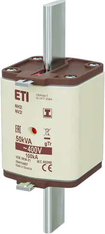 Vaizdas NH2/I gTr 72A/400V/50kVA