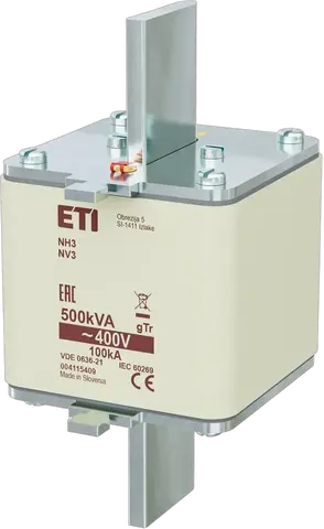 Vaizdas NH3 gTr 722A/400V/500kVA