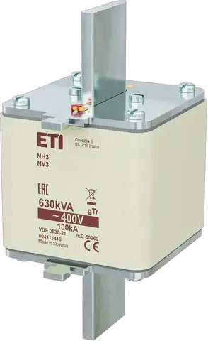 Vaizdas NH3 gTr 909A/400V/630kVA