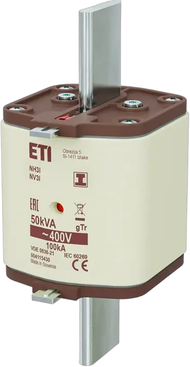 Vaizdas NH3/I gTr 72A/400V/50kVA